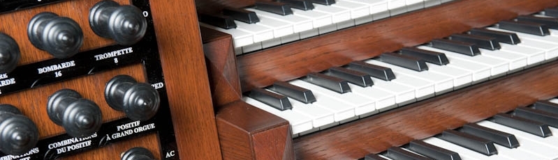 Keyboard of Noorlander organs