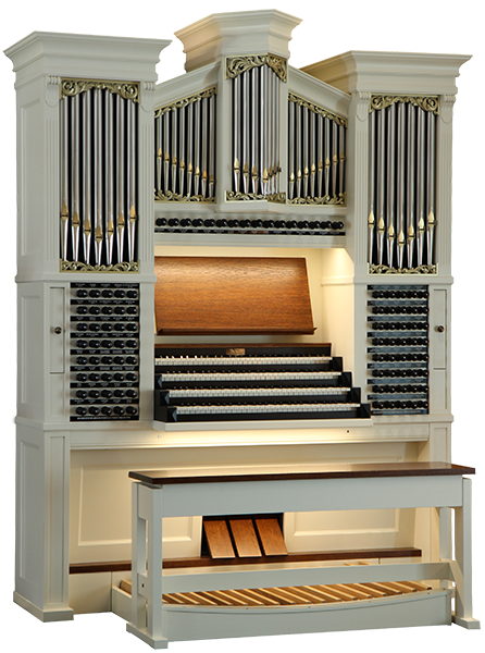 Custom-made hauptwerk organ